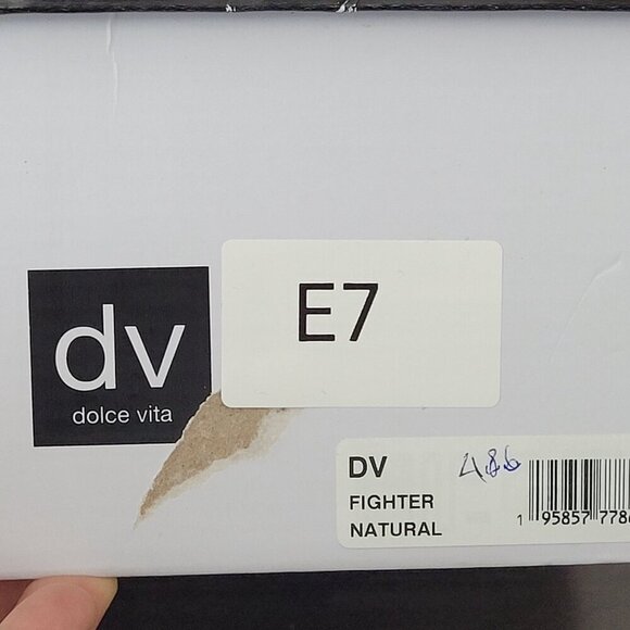 NEW Dv Dolce Vita Womens 10 Fighter Natural Platform Sandals - Picture 9 of 9